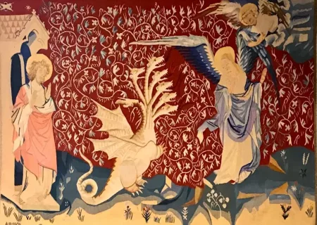 eglise tapisserie sornac