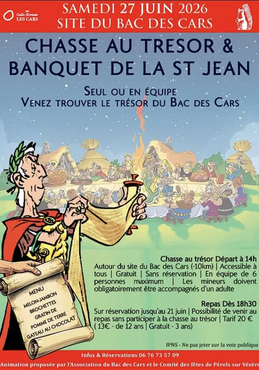 🔥 Chasse au trésor & Banquet de la Saint‑Jean
