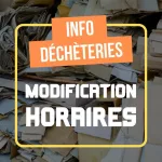 Info déchèteries HCC