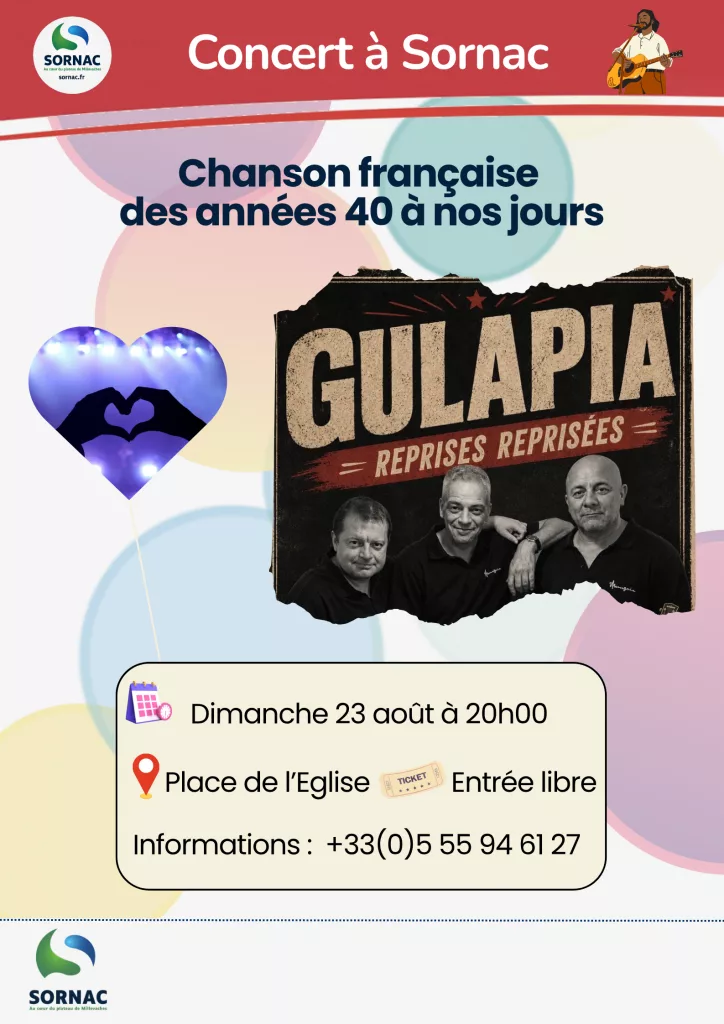Gulapia dimanche