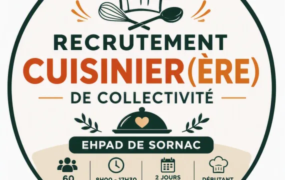 offre emploi cuisinier EHPAD