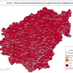 Carte sécheresse